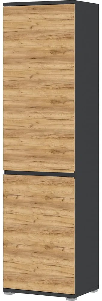 Dulap cu aspect de lemn de stejar 54x200 cm Lissabon - Germania