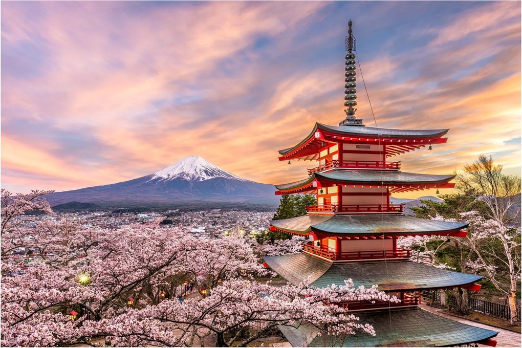 Tablou - Fuji,Japonia (90x60 cm)