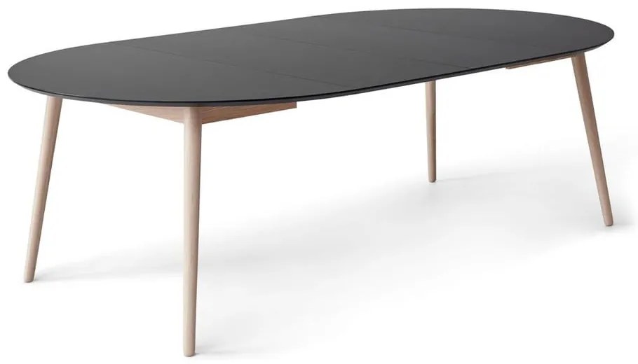 Masă de dining rotundă extensibilă cu blat suplimentar ø 135 cm Meza – Hammel Furniture