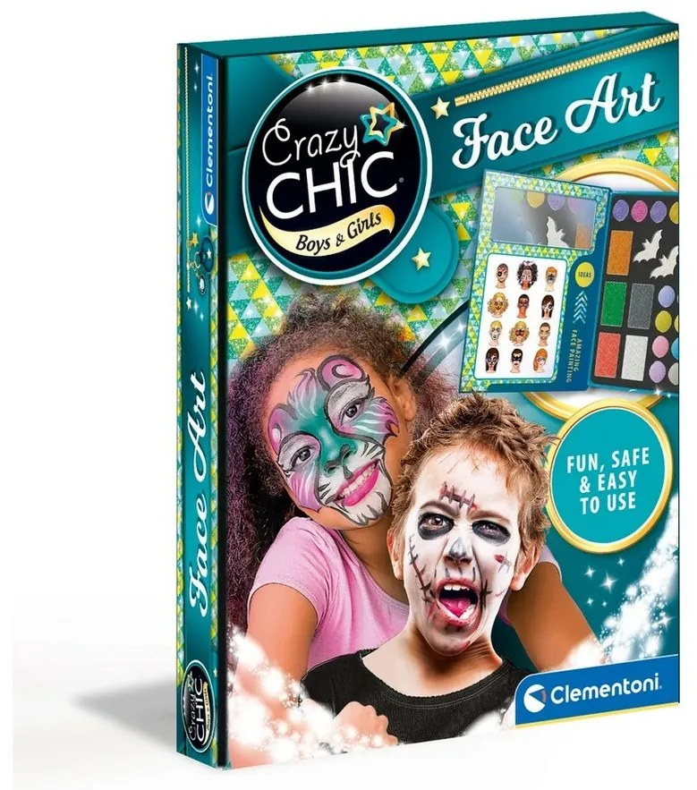 Clementoni Crazy CHIC - Pictură pe față