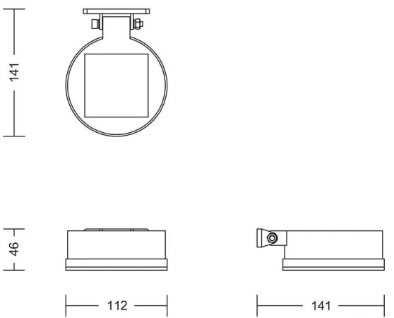 Philips VYNCE LED 1,5W 3,7V 1500mAh IP44 lampă solară de perete