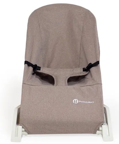 Șezlong pentru bebeluși PETITE&MARS CALMY maro