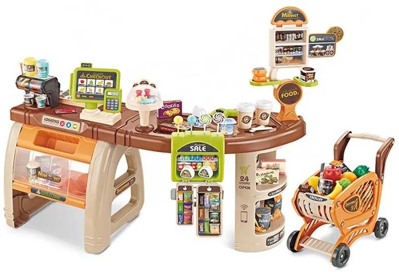 Supermarket de jucarie-65 piese