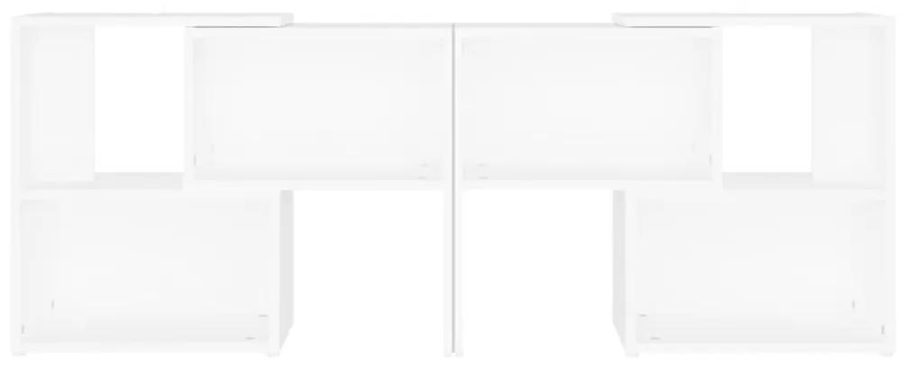 Comoda TV, alb, 104x30x52 cm, PAL 1, Alb