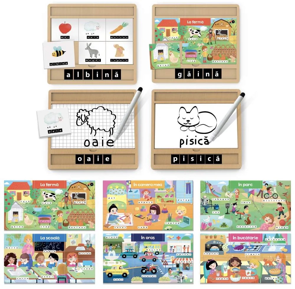 ENCICLOPEDIA MONTESSORI PRIMUL PAS SPRE SCRIERE - HEADU (HE59650)
