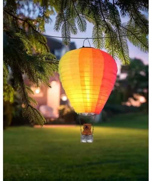 Corp de iluminat LED solar Globo 36138 24xLED/0,06W/3V IP44 parașută