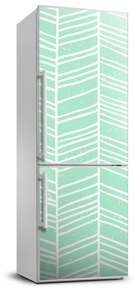 Autocolant pe frigider model spic