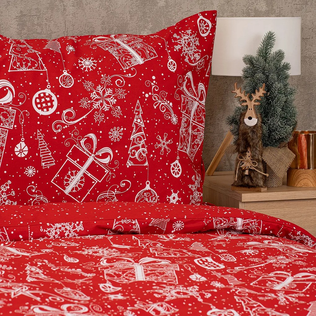 Lenjerie de pat din bumbac 4Home Gift, 140 x 220 cm, 70 x 90 cm