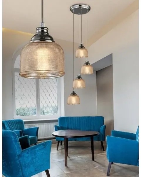 Azzardo AZ2109 - Lustră pe cablu MORA 1xE27/60W/230V