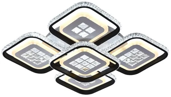 Lustră LED dimabilă aplicată LED/180W/230V 3000-6500K + telecomandă