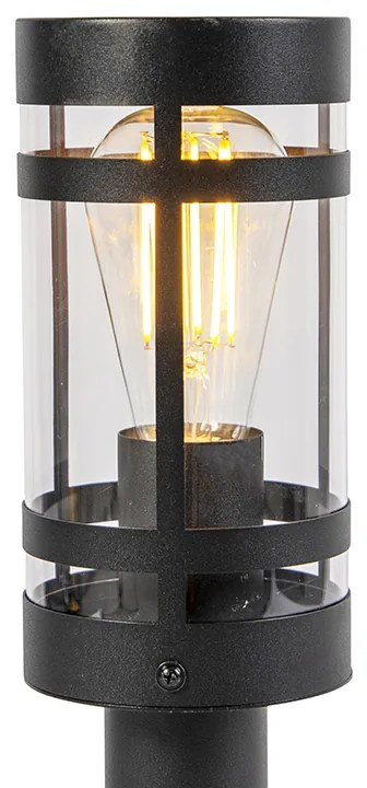 Lampă modernă de exterior neagră 50 cm IP44 - Gleam
