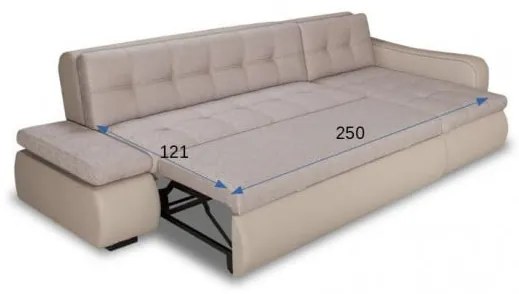 Coltar Extensibil Dolomiti Dreapta, 300 X 168 X 90 Cm