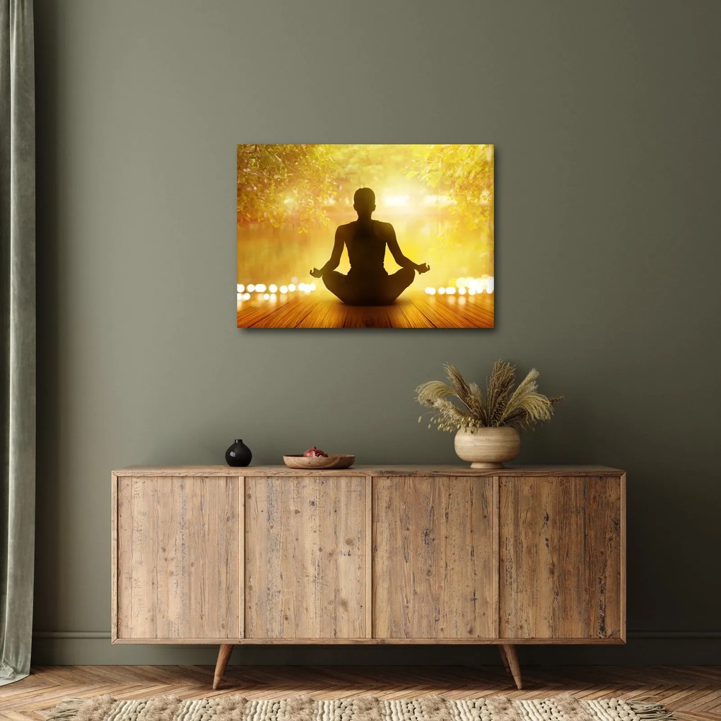 Tablou - meditare (70x50 cm)