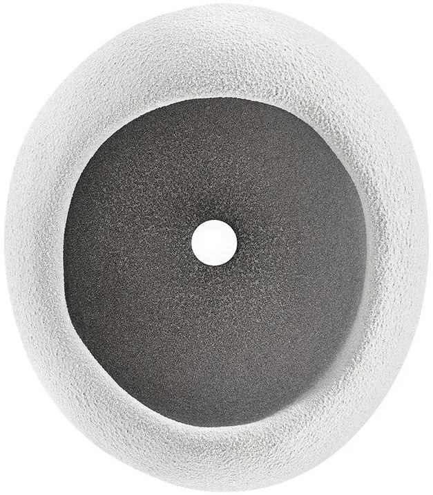 Lustra suspendata design decorativ Cloud alb 40cm
