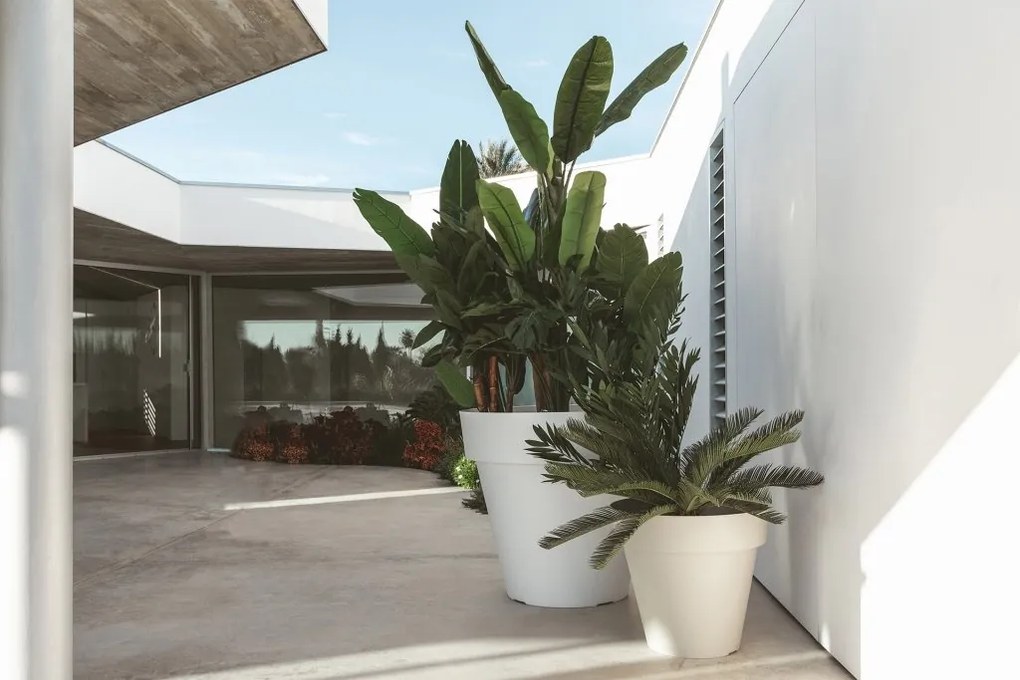 Set de 4 Ghivece plante design decorativ exterior/interior MACETA PLANTER 30×26cm