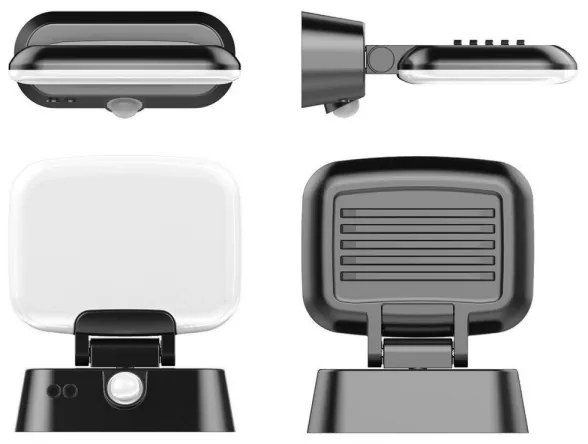 Top Light Lucca 1 PIR - LED Aplică perete exterior LED/10W/230V IP54