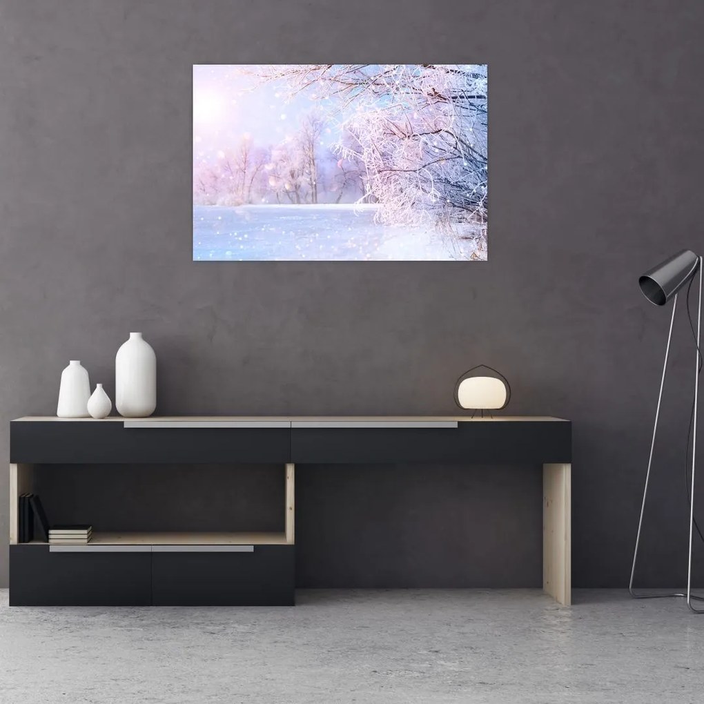 Tablou - Iarna geroasă (90x60 cm)