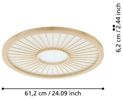 Plafonieră LED dimabilă Eglo 390296 DEHESA LED/36W/230V 4000K