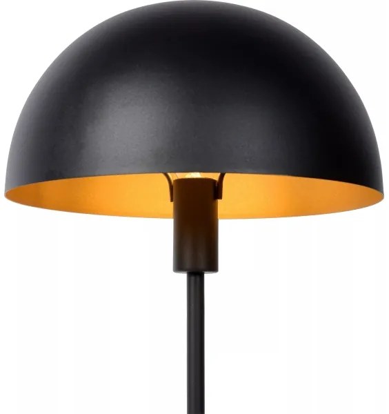 Lampă de masă Lucide 45596/01/30 SIEMON 1xE14/25W/230V negru