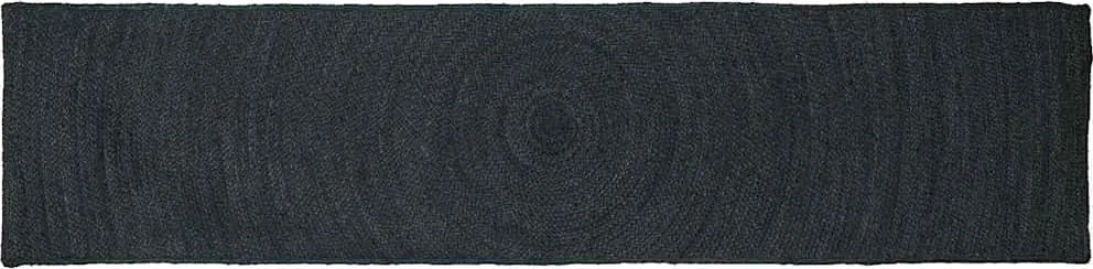 vidaXL Covoare de zonă Dreptunghiular Gri închis 60 x 200 cm Iută