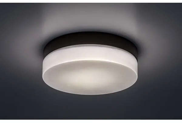 Plafonieră LED pentru baie Rabalux 75026GAELO LED/18W/230V d. 28 cm negru