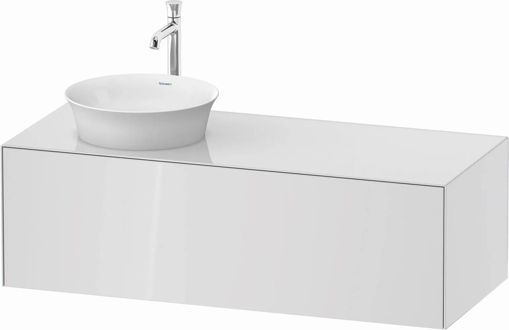 Duravit White Tulip dulap 130x55x40.8 cm dulap atârnat sub chiuvetă alb WT4977L8585