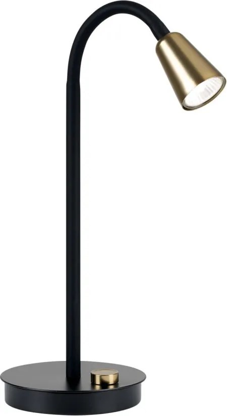 Lampa de masa flexibila cu spot GU10 DOTTY negru