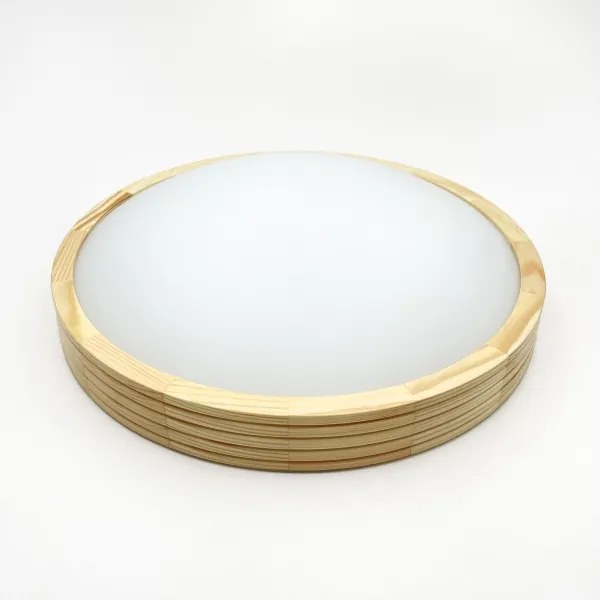 Plafonieră NATURAL MODERN SLIM 2xE27/15W/230V Ø 37,5 cm pin