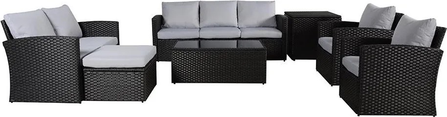 Set mobilier de grădină pentru familie Avenberg LUGANO