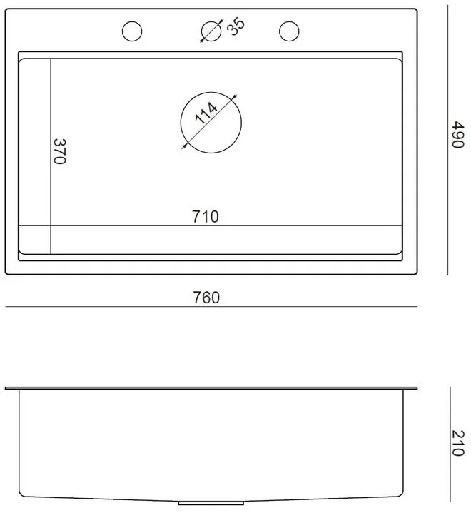 Chiuveta inox BURT 110 WORKSTATION crom periat