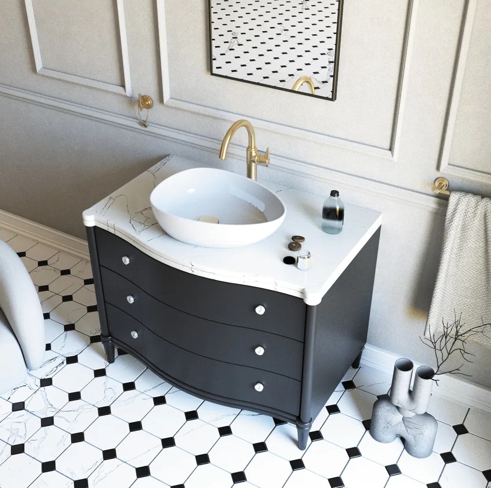 🛁 Portprosop TEMISTO montaj pe perete, finisaj alamă șlefuită – Cod ADT_M621