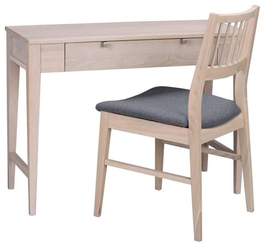 Masă consolă din lemn de stejar, Rowico Fulla, mat