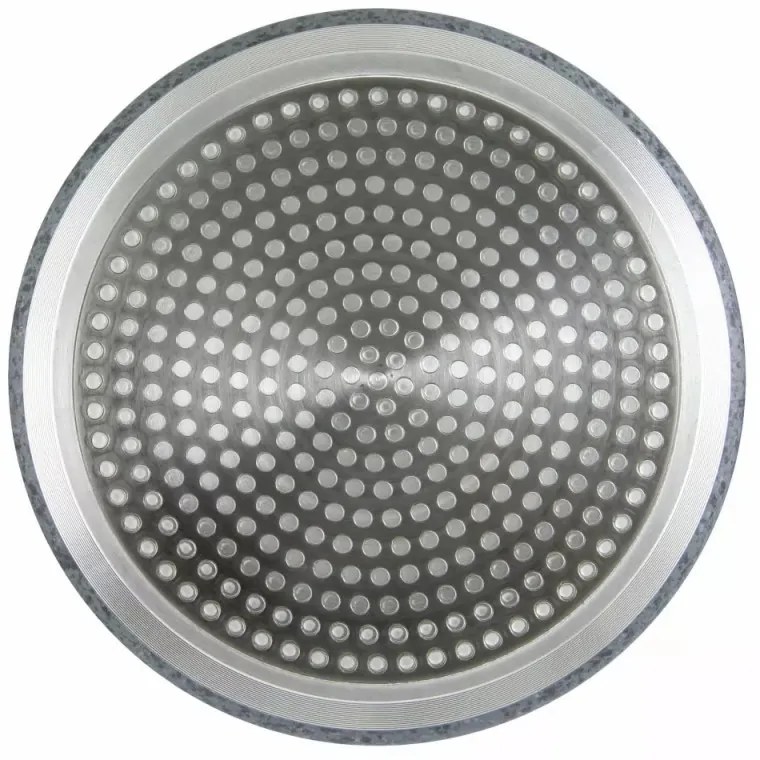 Set vase de gatit Klausberg KB 7242, 12 bucati, Acoperire granit, Inductie,Gri