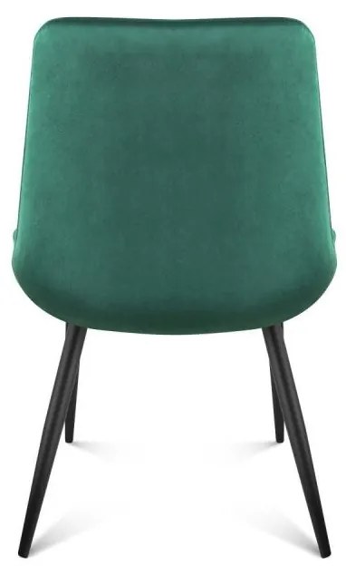 Scaun de sufragerie Pamper 3 (verde închis). 1087621