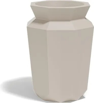 Ghiveci plante design decorativ modern exterior/interior ORIGAMI Hasu 57x57x80cm