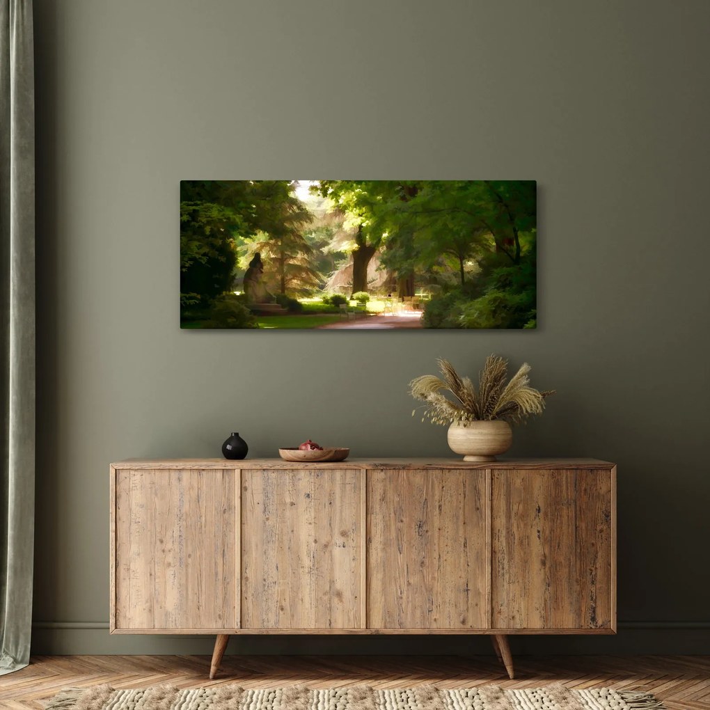 Tablou cu parc (120x50 cm)