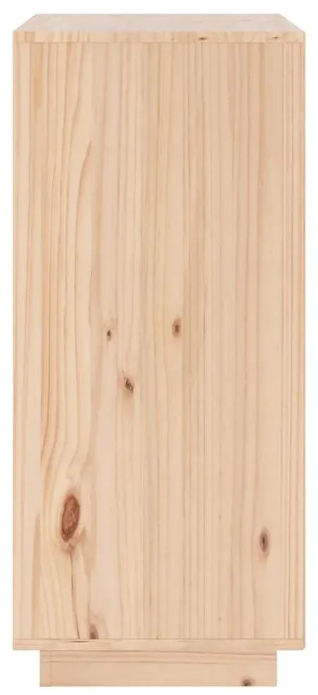 Servanta, 38x35x80 cm, lemn masiv de pin 1, Maro