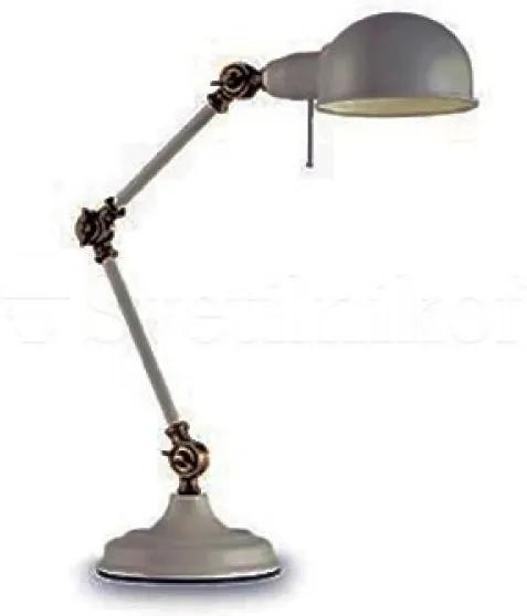 Lampa De Birou Ideal Lux Truman Tl1 Grigio E27, Gri, 145204, Italia