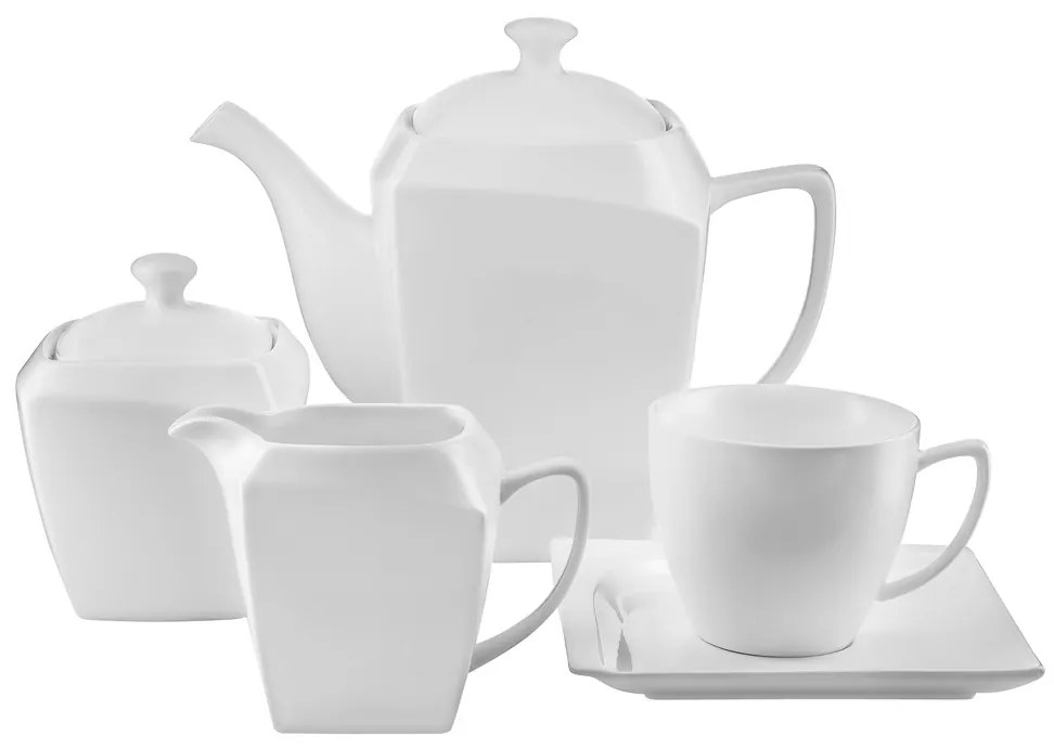 Serviciu servire cafea, 17 piese, 6 persoane, Monaco