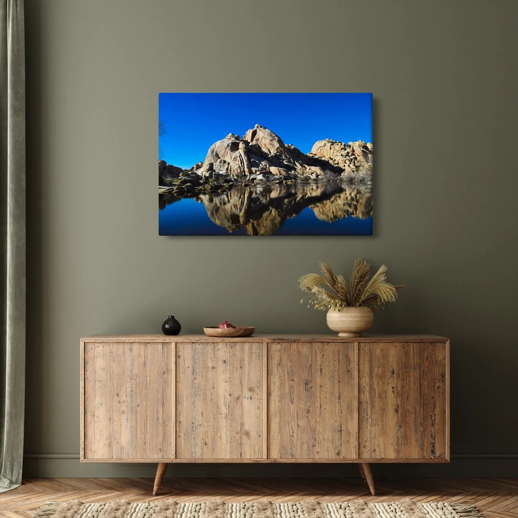 Tablou oglinzirea pietrelor (90x60 cm)