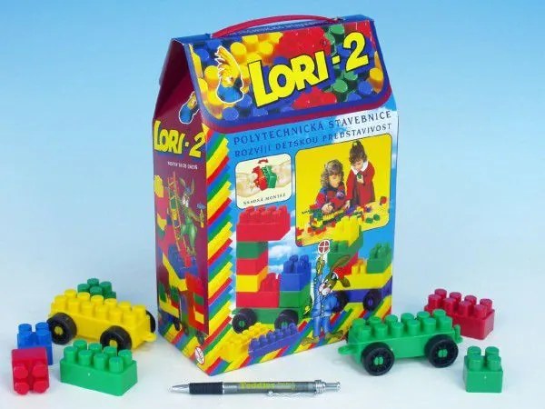 Kit LORI 2 plastic 35buc in cutie 19x28x10cm
