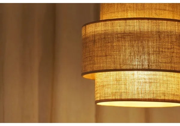 Lustră aplicată Brilagi SPACE YUTE 1xE27/15W/230V d. 25 cm bej/alb