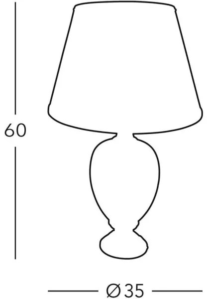 Lampă de masă GIARDINO 1xE27/100W/230V Kolarz 780.70