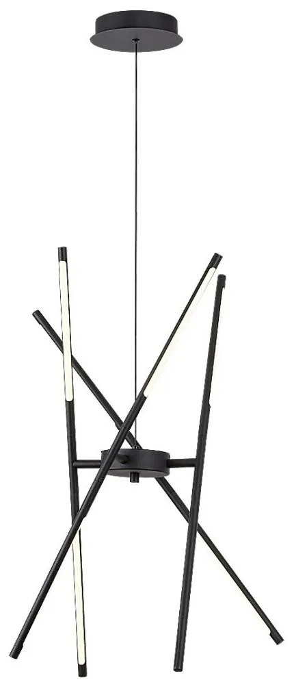 Lustra LED suspendata cu tije directionabile Henli