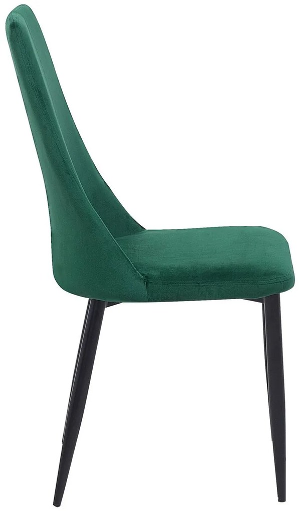 Set 2 buc. scaune pentru sufragerie Clenot (smaragd). 1009930