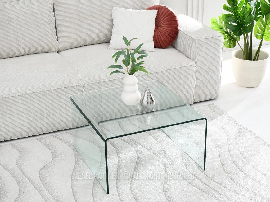 Măsuță de cafea Jarwis Xl (transparent). 1111909