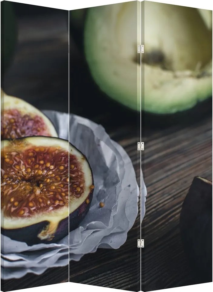Paravan - fistic și avocado (126x170 cm)