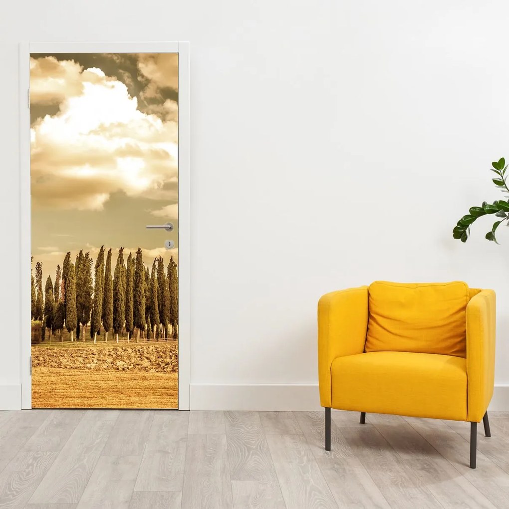 Fototapet pentru ușa - Lunca (95x205cm)