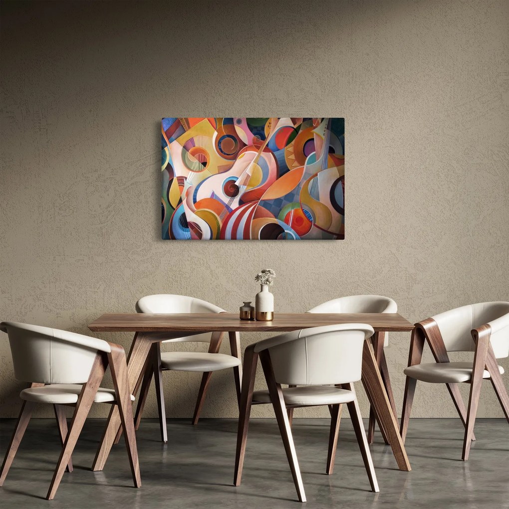 Tablou - Abstract muzical (90x60 cm)