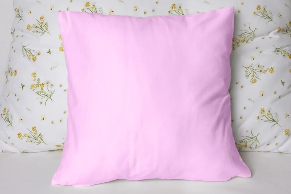 Husă de pernă uni din jerseu